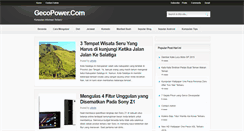 Desktop Screenshot of gecopower.com